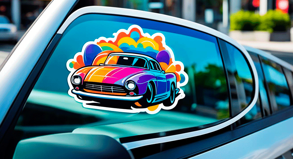 Изготовление наклеек на транспорт и другие поверхности в Нарве