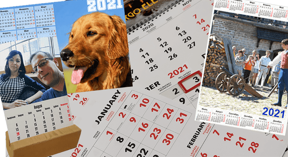 Печать календарей в Нарве