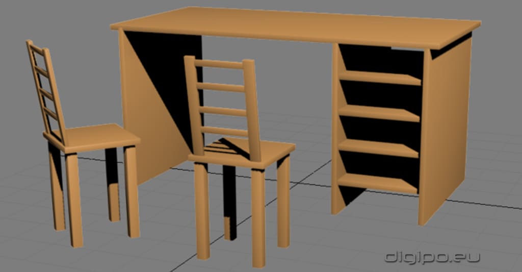 Стол со стульями