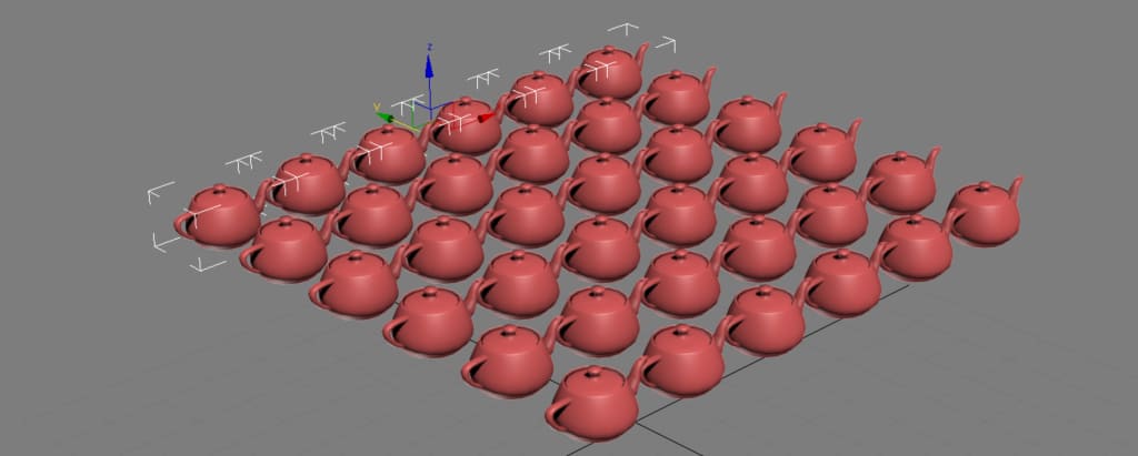 Клонирование объектов в 3ds Max
