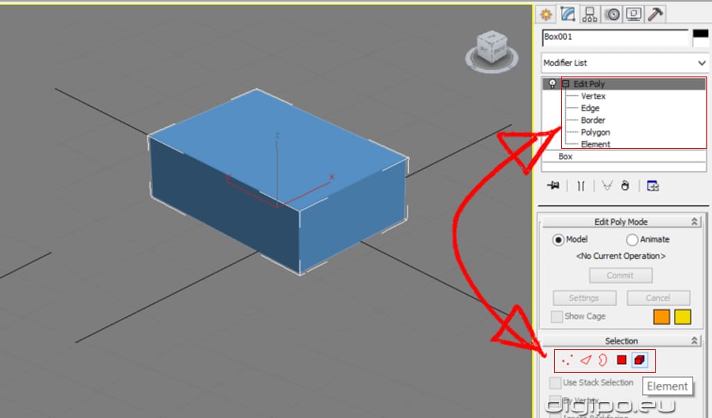 Модификатор Edit Poly