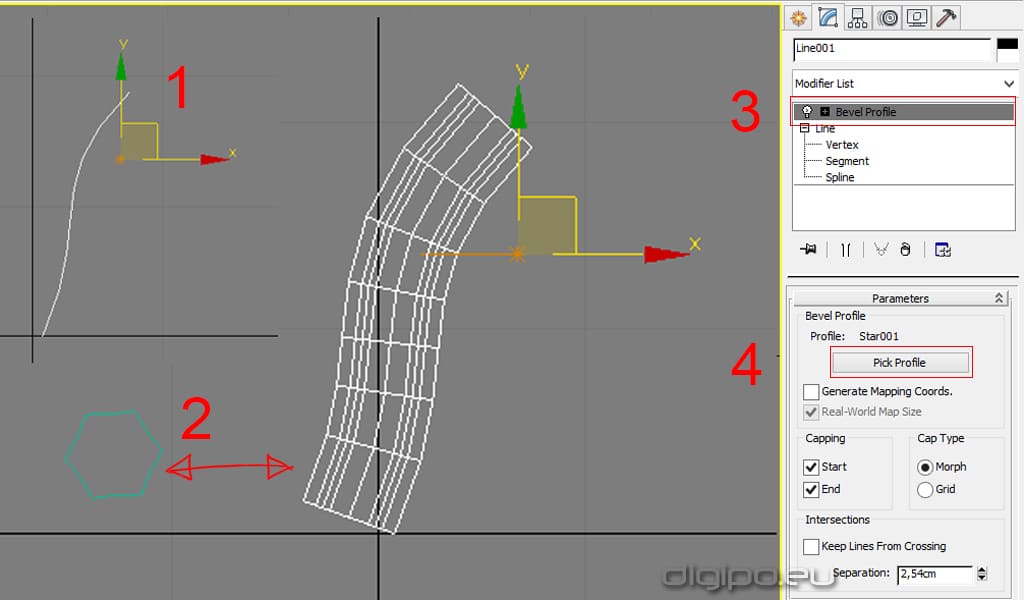 Создание веточки