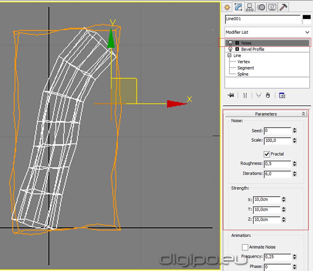 Модификатор Noise