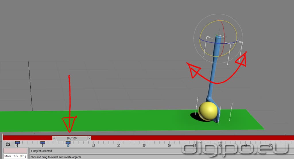 Окончание движения