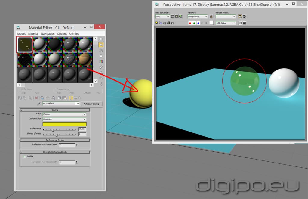 Рендеринг сцены