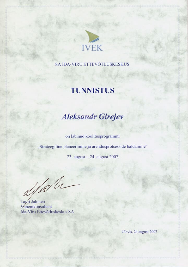 strateegiline planeerimine