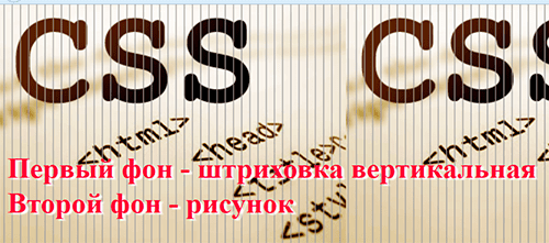 Вставка фона в CSS3