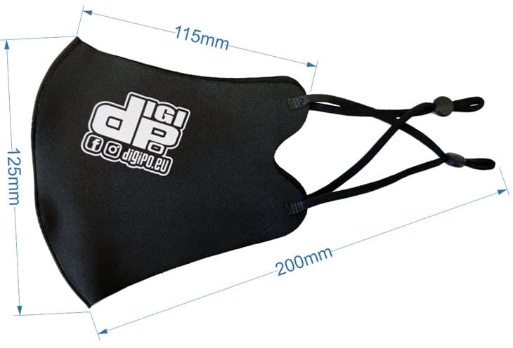 Принты на масках в Нарве