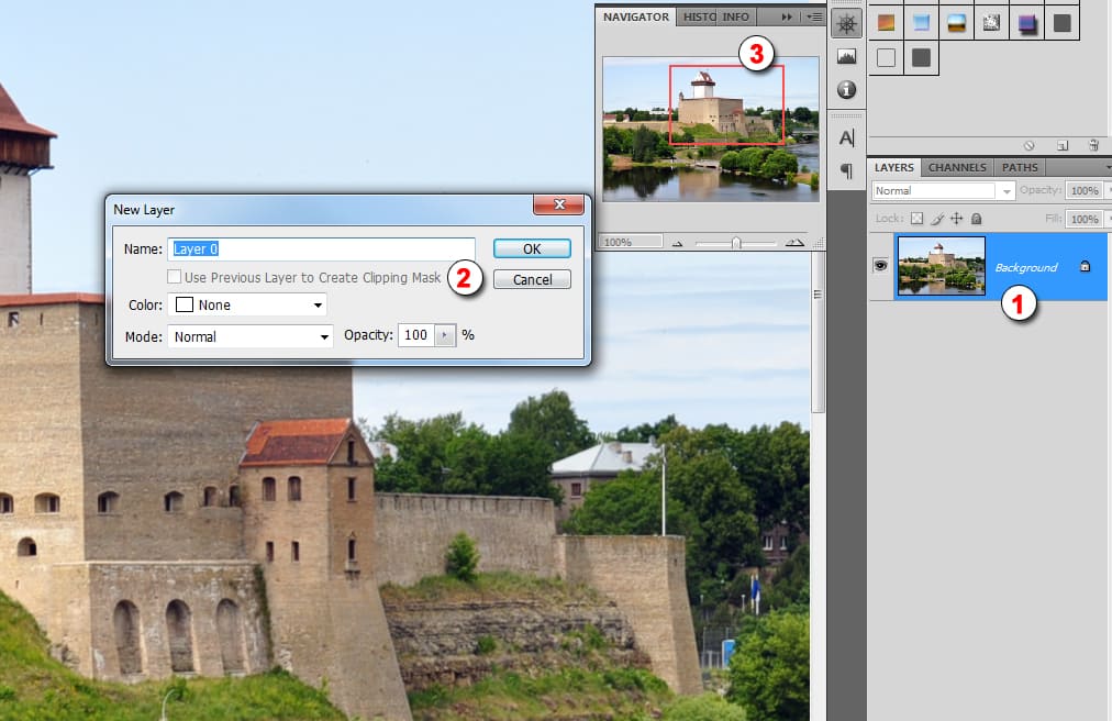 Превращаем в обычный слой