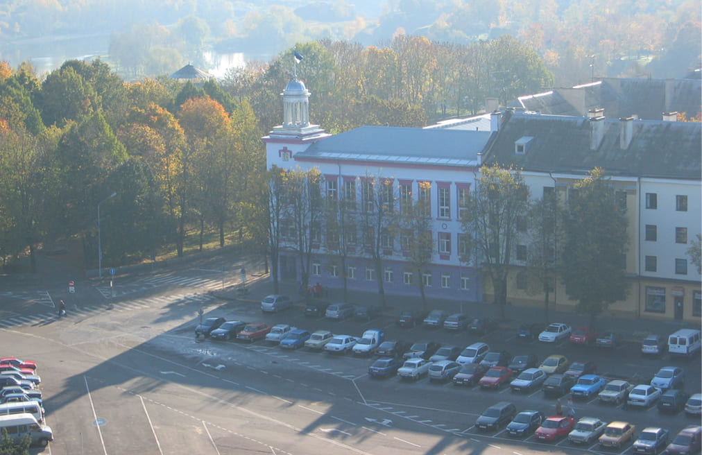 Осенний туман на фотографии