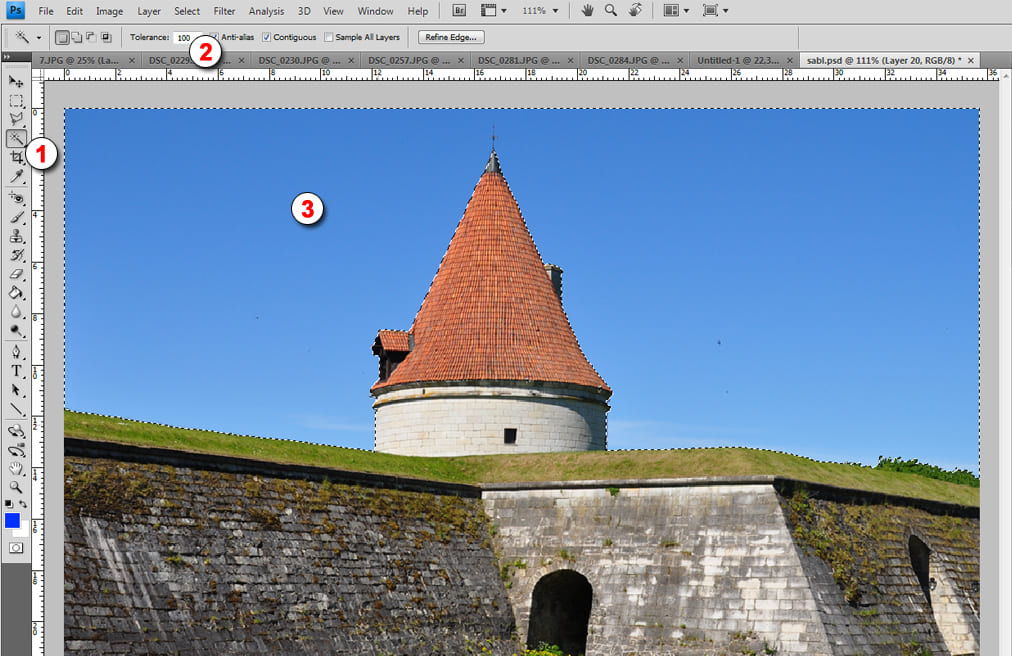 Настройки инструмента