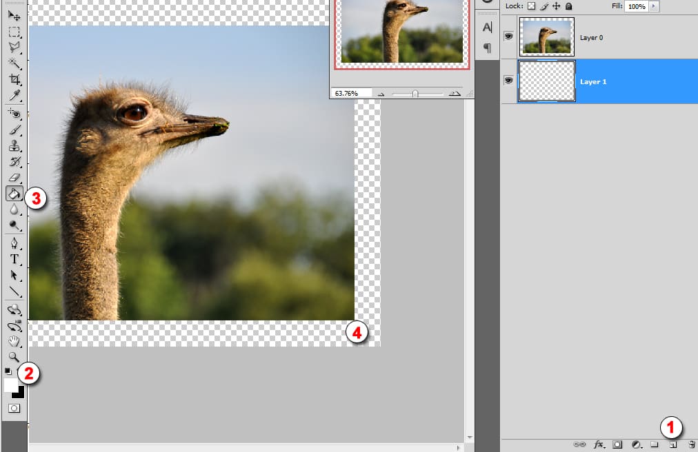 Создаем рамку