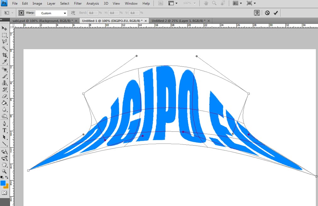 Инструмент Warp